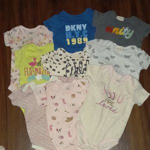 6-9 month girl onesies